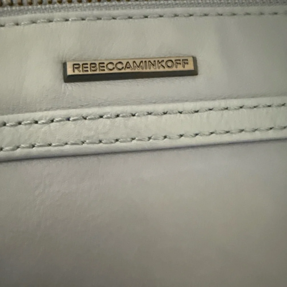 Rebecca Minkoff light blue Leather Crossbody Bag